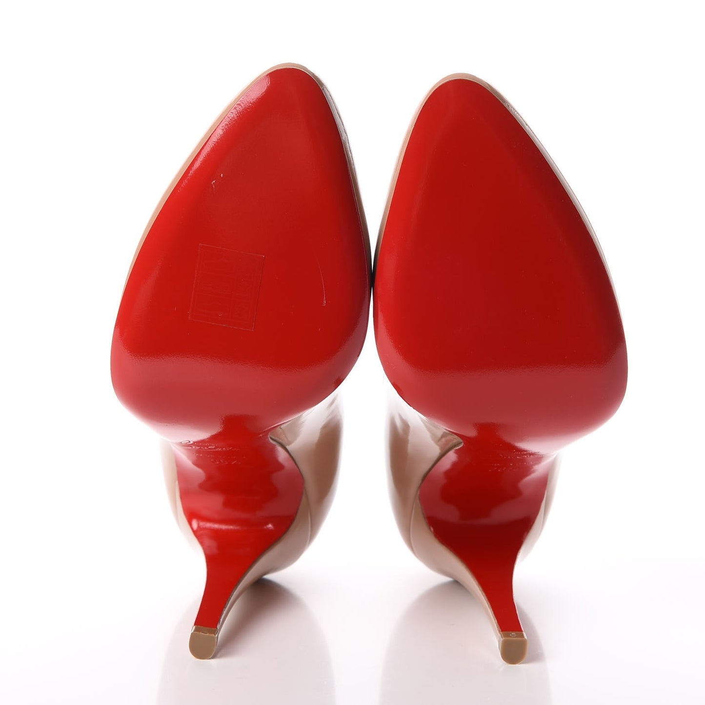 Patent Decollete 868 100 Pumps 38.5 Nude