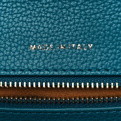 MCM Calfskin Studded Small Patricia Crossbody Bag Deep Lagoon 7 of 11
