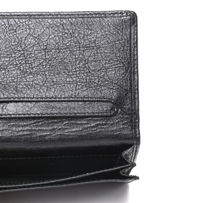 Balenciaga Agneau Classic Gold Hardware Card Case Black 5 of 6