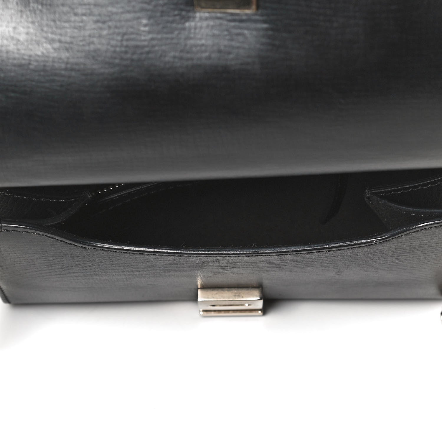 Givenchy Textured Calfskin Mini Pandora Box Chain Crossbody Bag Black 5 of 14