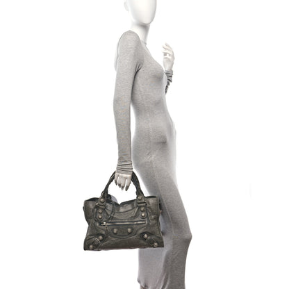 Balenciaga Agneau Giant 21 Silver Hardware City Anthracite 3 of 11