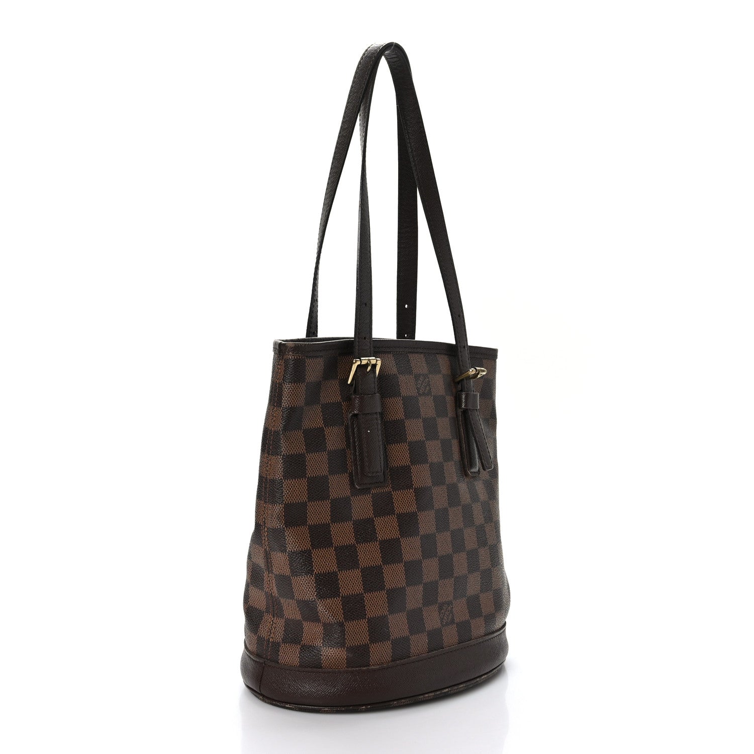 Louis Vuitton Damier Ebene Marais Bucket 23 3 of 8