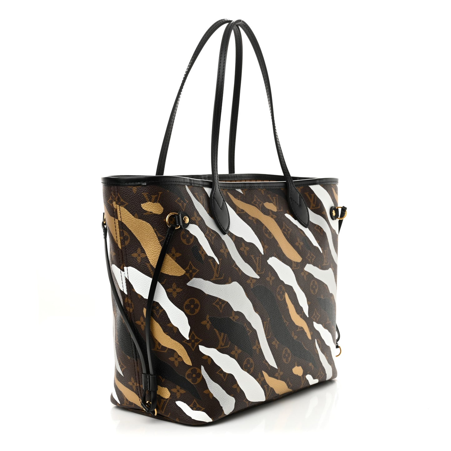 x LoL Monogram Neverfull MM Gold Silver