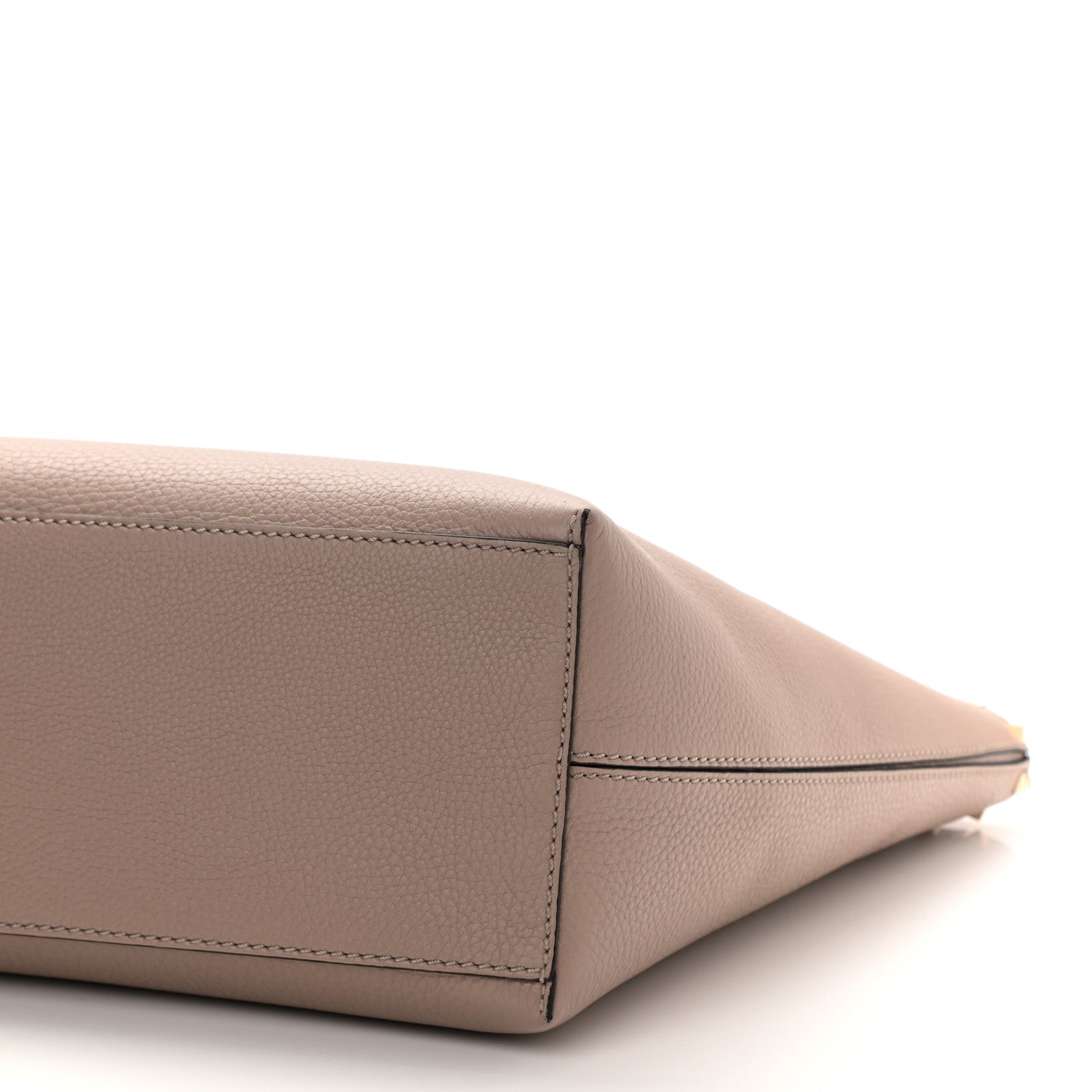 Valentino Garavani Grained Calfskin Rockstud Shoulder Tote Poudre 7 of 7