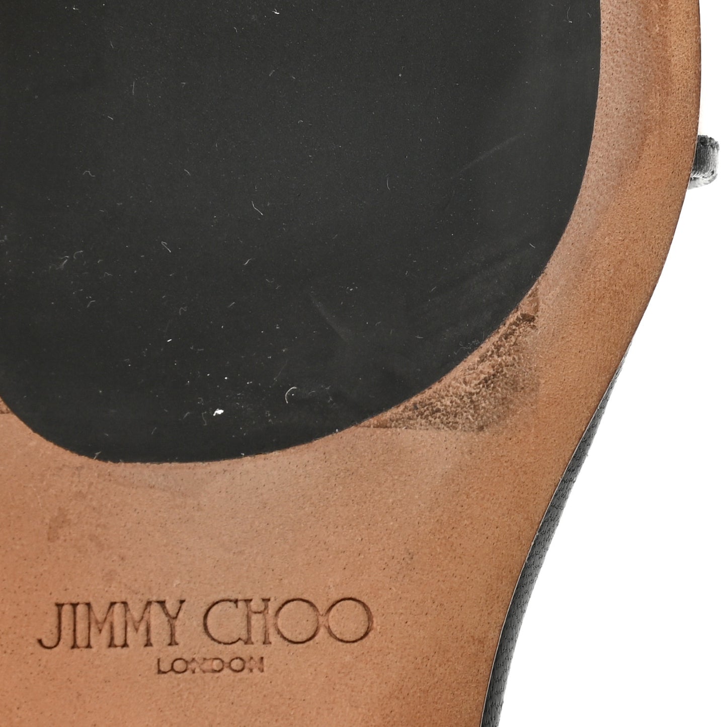 Nappa Plexi Jaimie Flat Sandals 35.5 Black