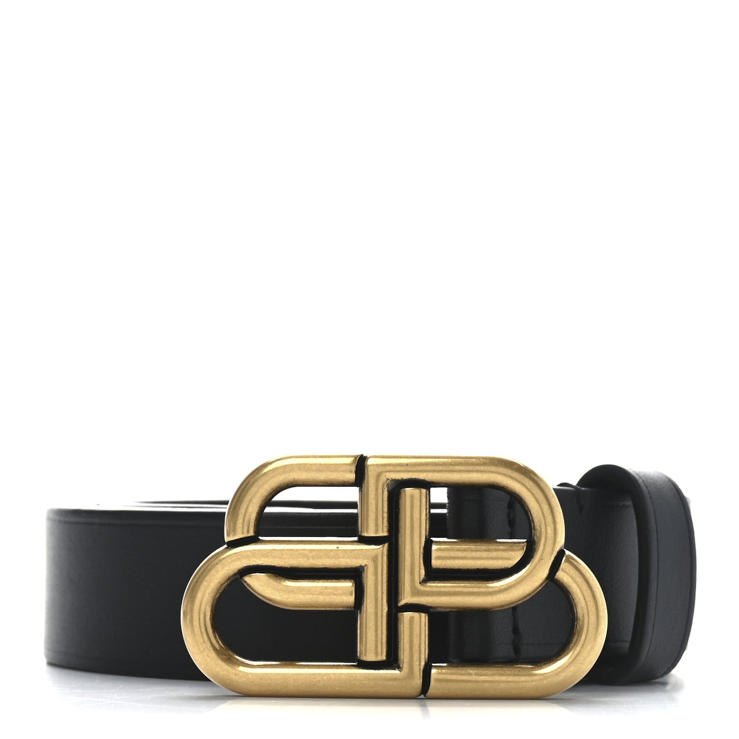 Natural Calfskin BB 25mm Thin Belt 70 28 Black