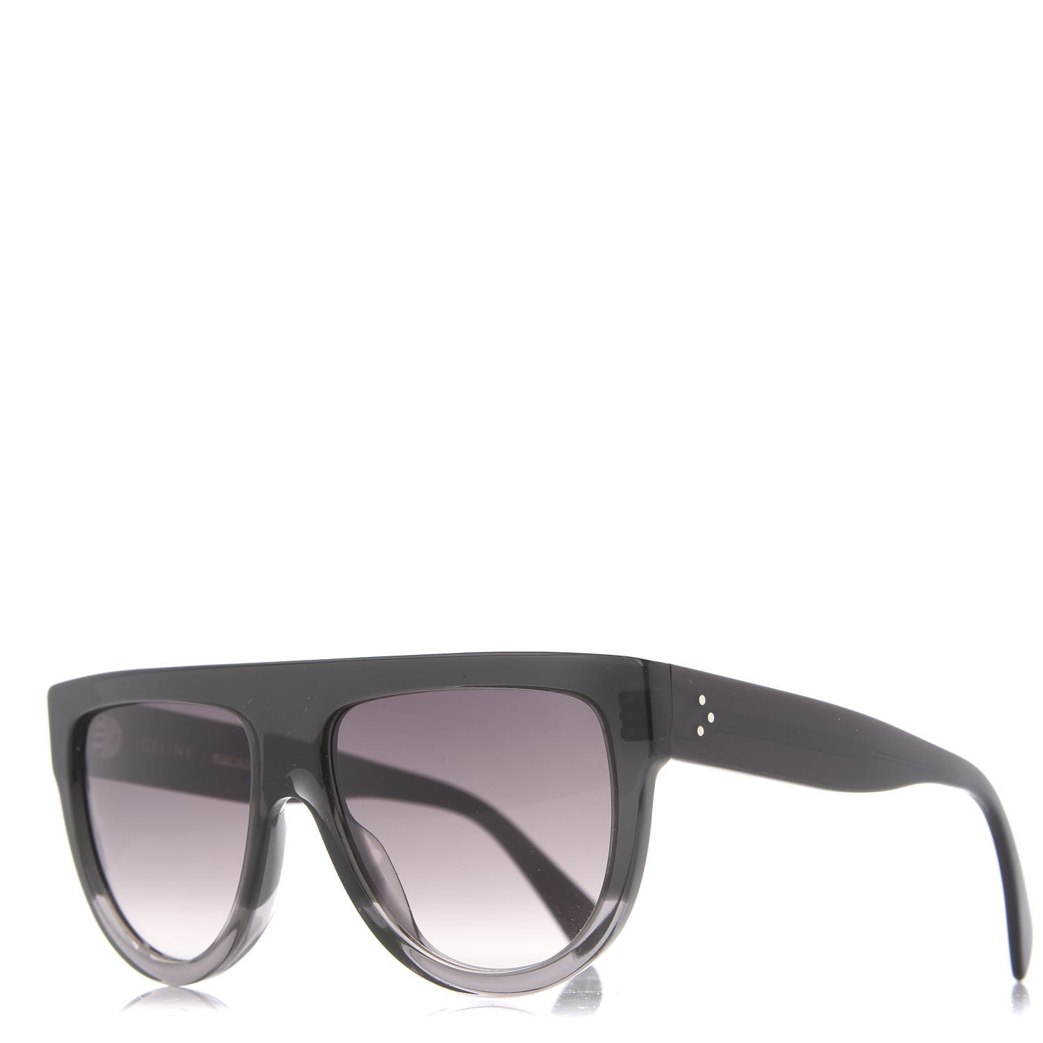 Celine Acetate Aviator Sunglasses CL400011 Grey 1 of 6