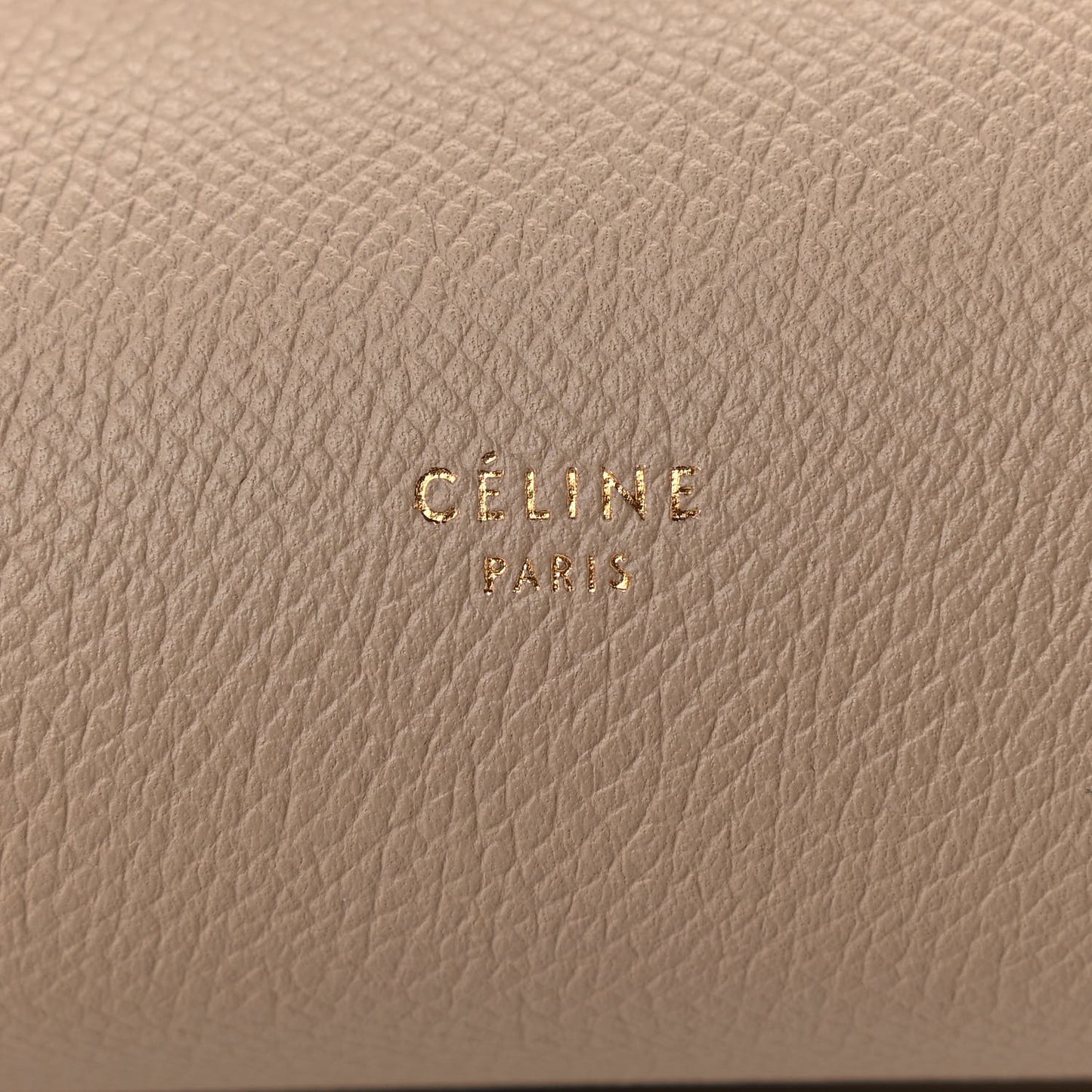 Grained Calfskin Mini Belt Bag Light Taupe