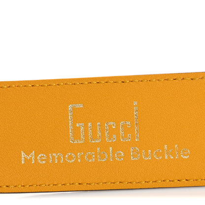 Gucci Textured Dollar Calfskin Criss Cross Double G Memorable Buckle 40mm Belt 90 36 Crop Dusty Azure 6 of 7