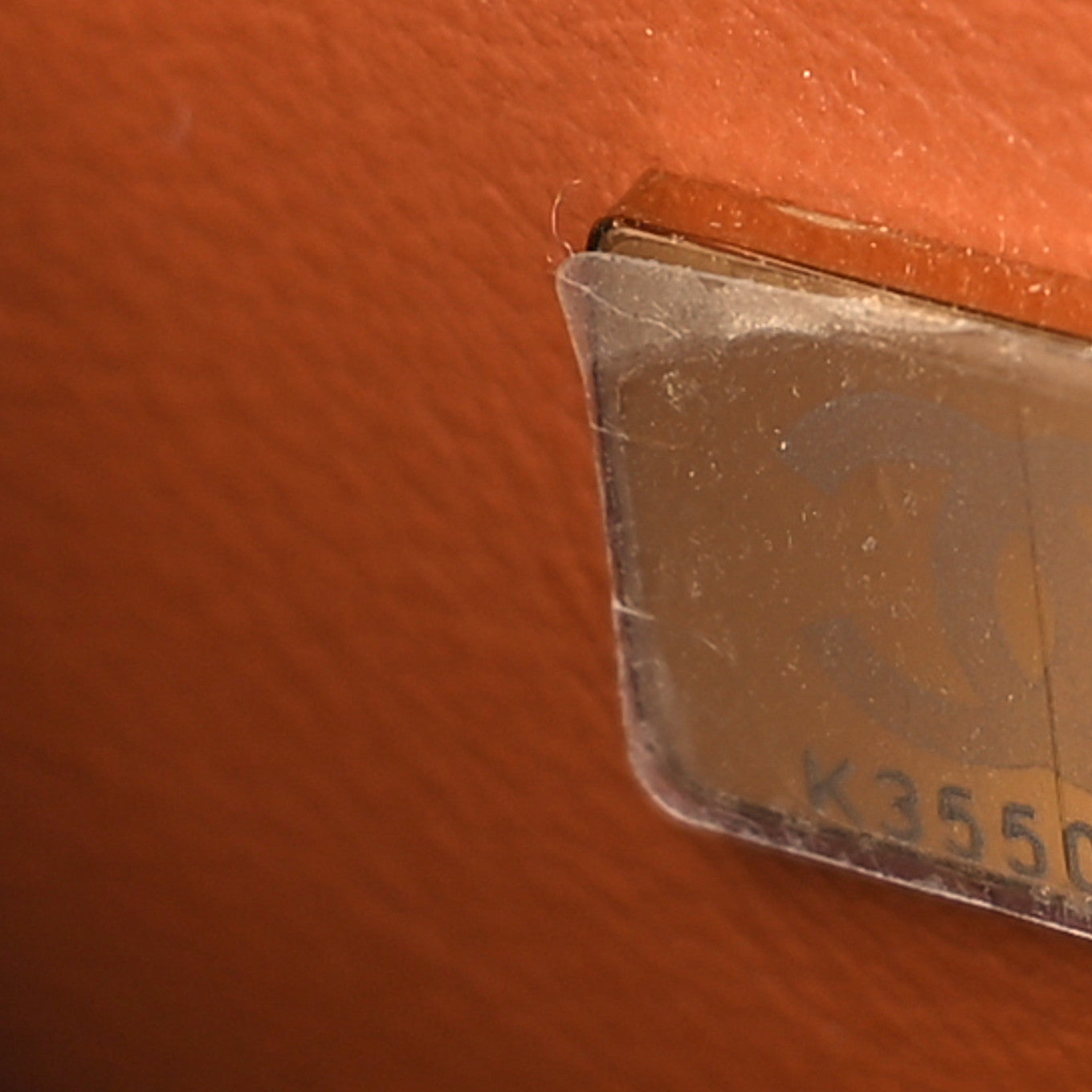 Lambskin Wenge Quilted Mini Fashion Wood Square Flap Light Brown
