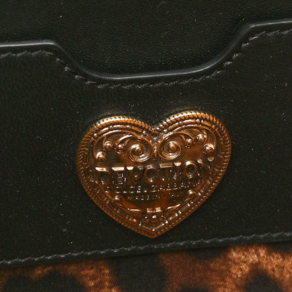 Dolce & Gabbana Calfskin Large Devotion Crossbody Bag Black 6 of 10