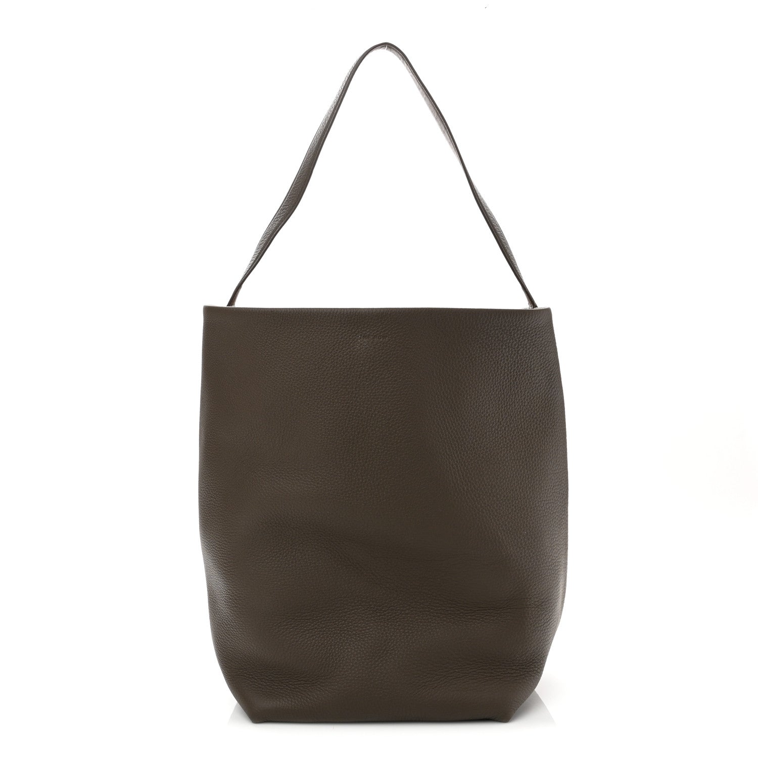 The Row Grained Calfskin Large N/S Park Tote Elephant 1 of 10