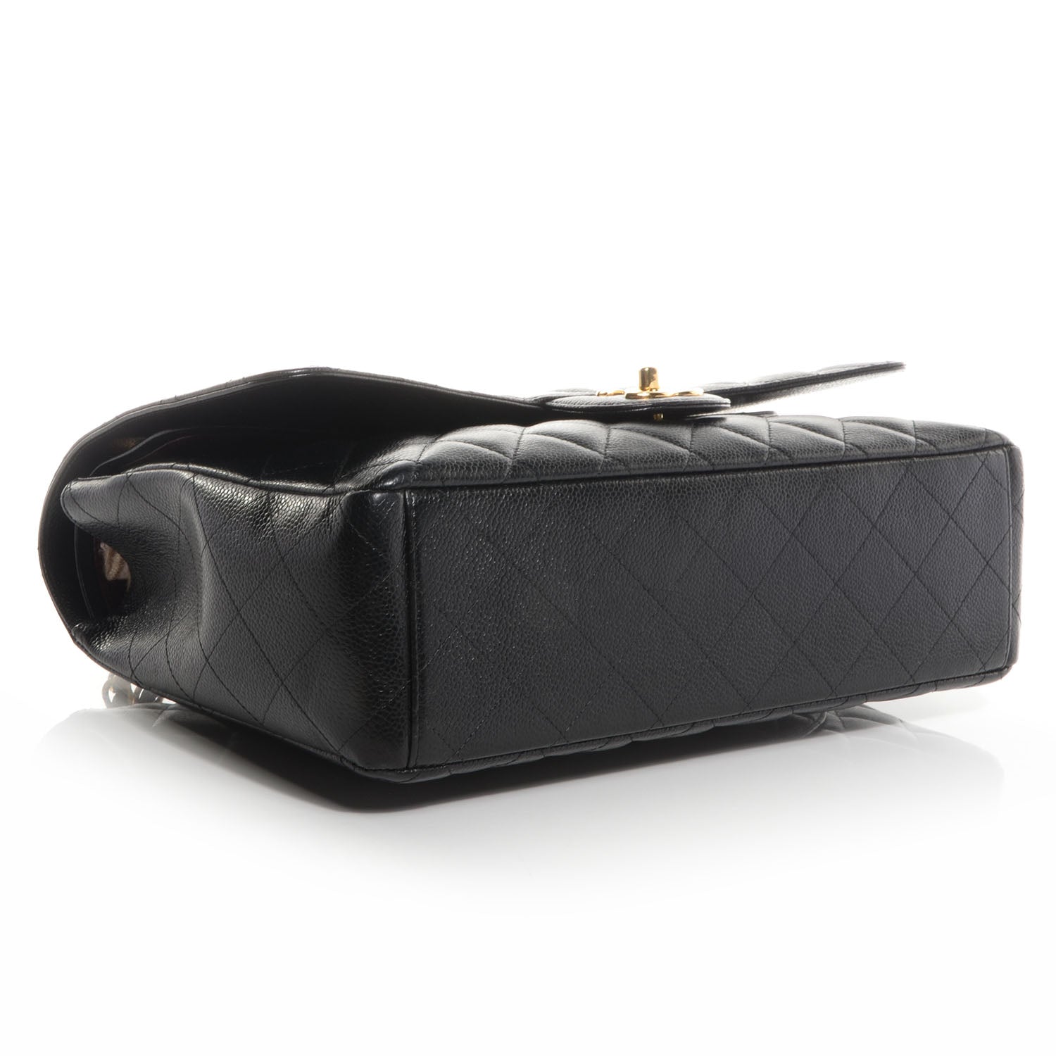 Chanel Caviar Quilted Maxi Double Flap Black 4 of 8