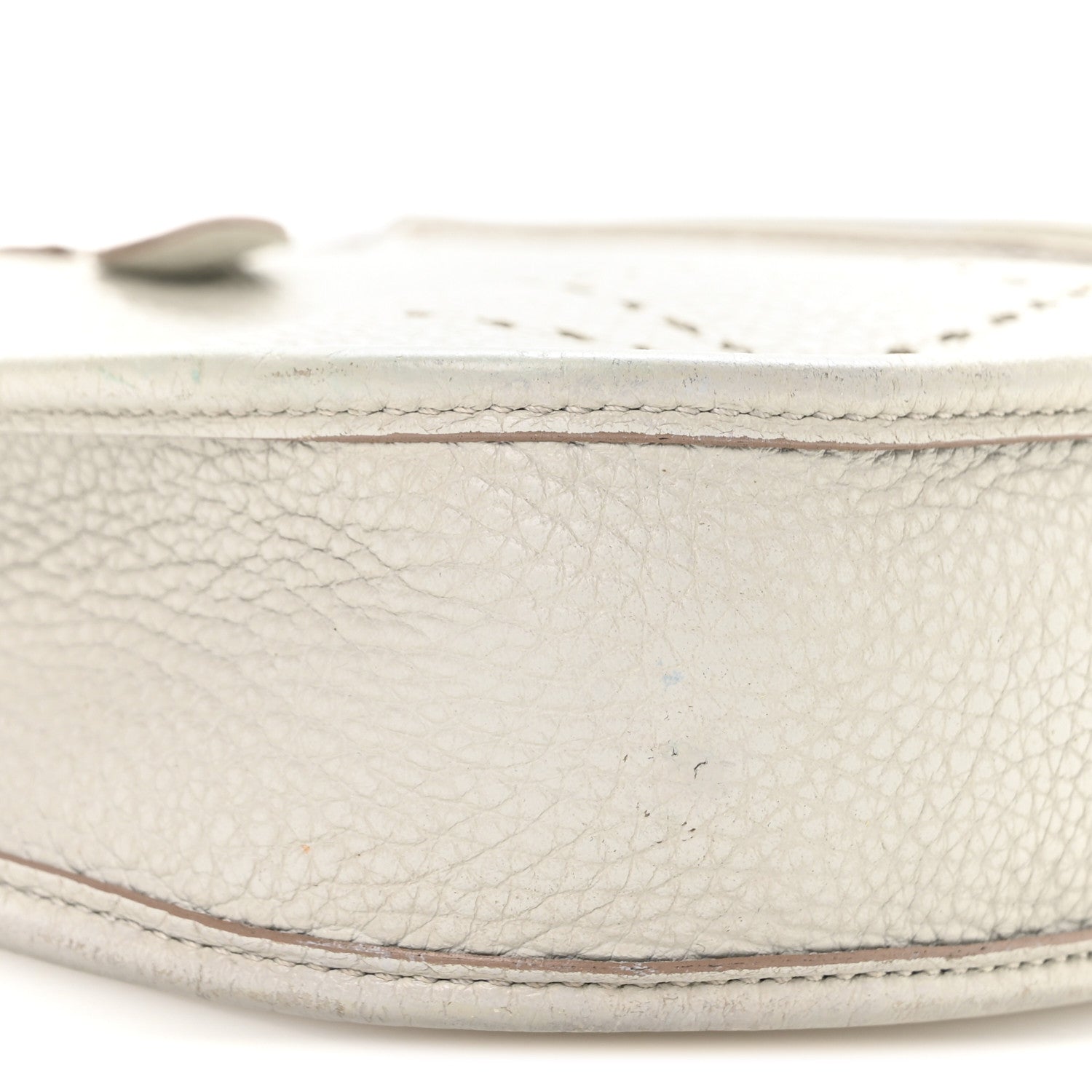 Hermes Taurillon Clemence Amazone Evelyne TPM Gris Perle Etain 9 of 10
