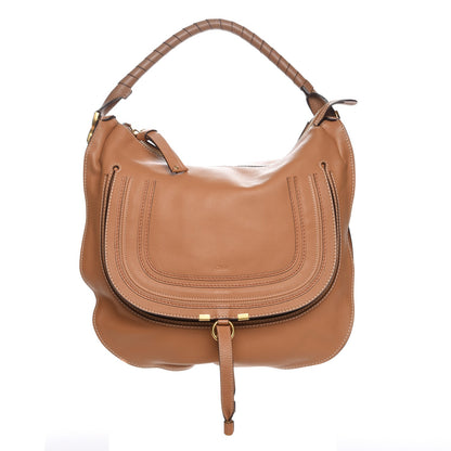 Chloe Calfskin Large Marcie Hobo Ochre 1 of 7