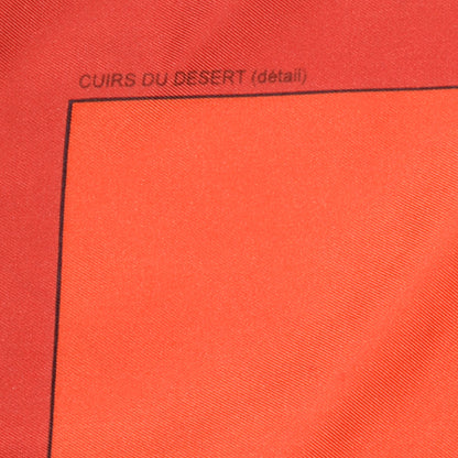 Hermes Silk Cuirs Du Desert Scarf 90 3 of 5