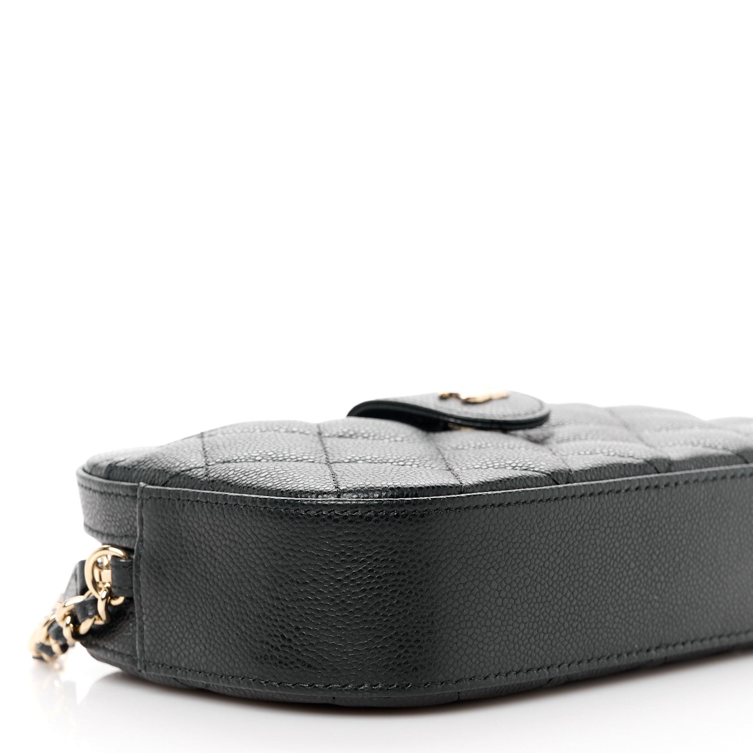 Chanel Caviar Quilted Chain Camera Bag Black 9 of 11