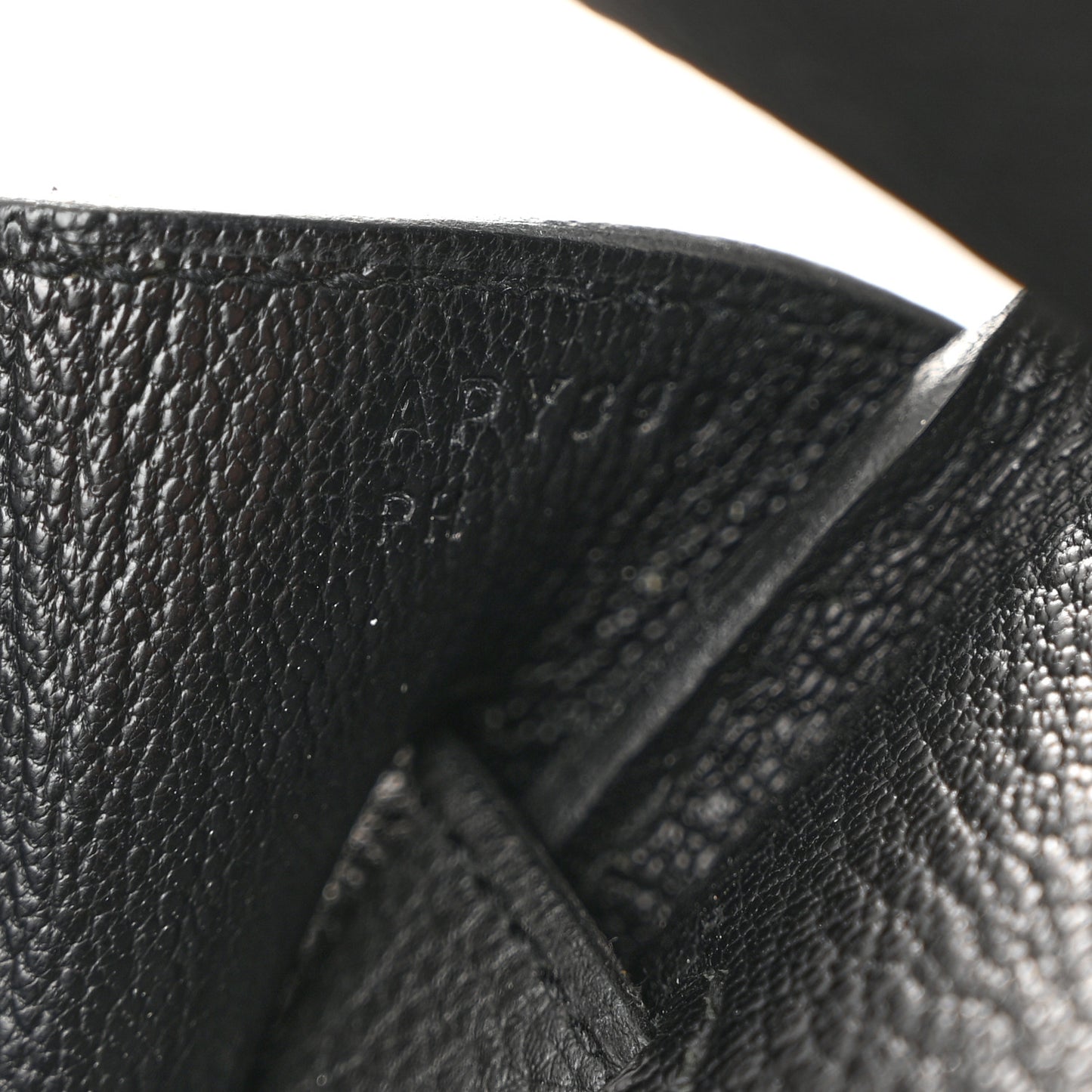 Togo Birkin 30 Black