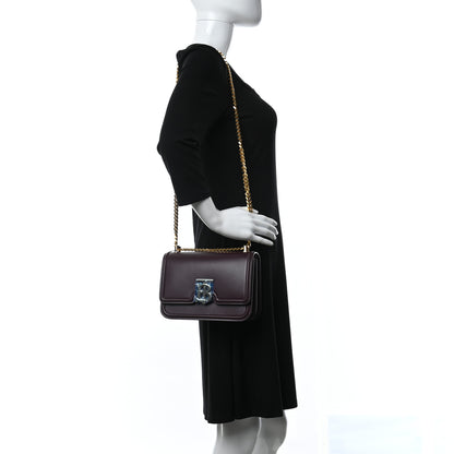 Burberry Calfskin Small TB Bag Deep Maroon 2 of 9