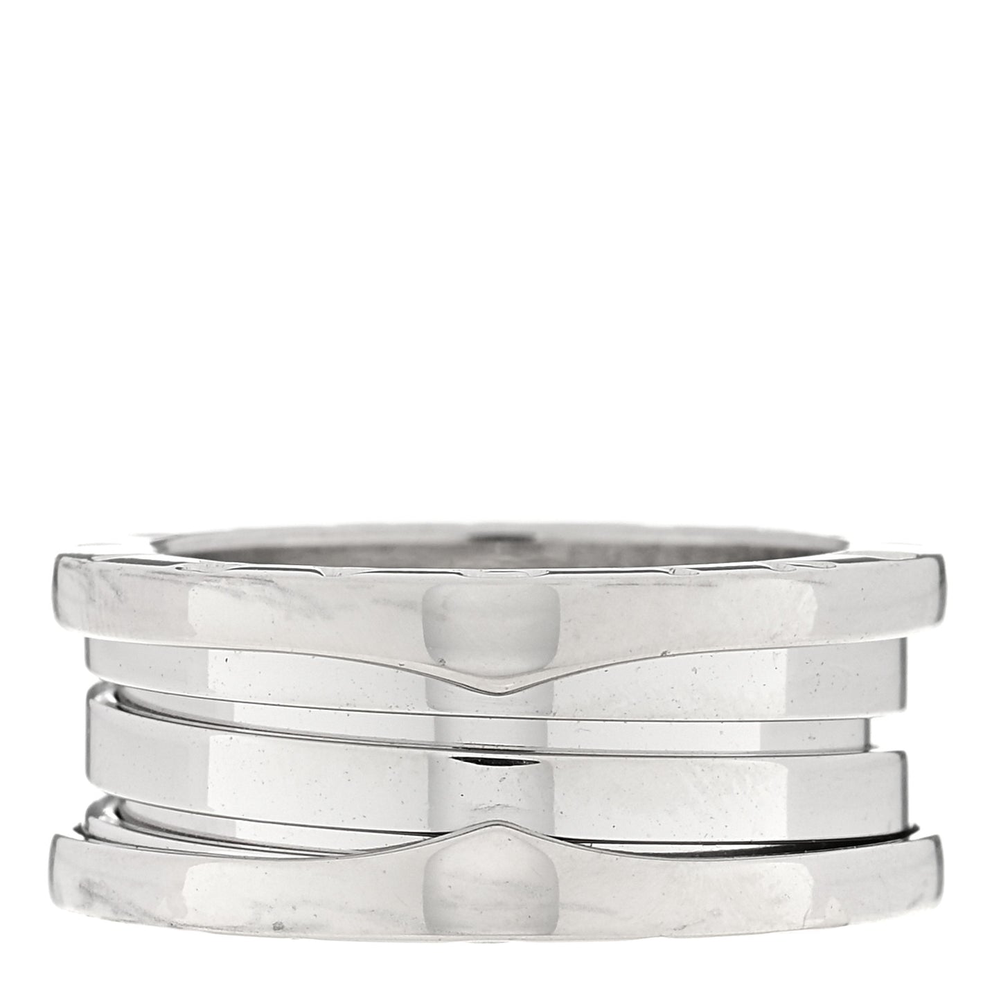 18K White Gold B.Zero1 Three-Band Ring 52 6