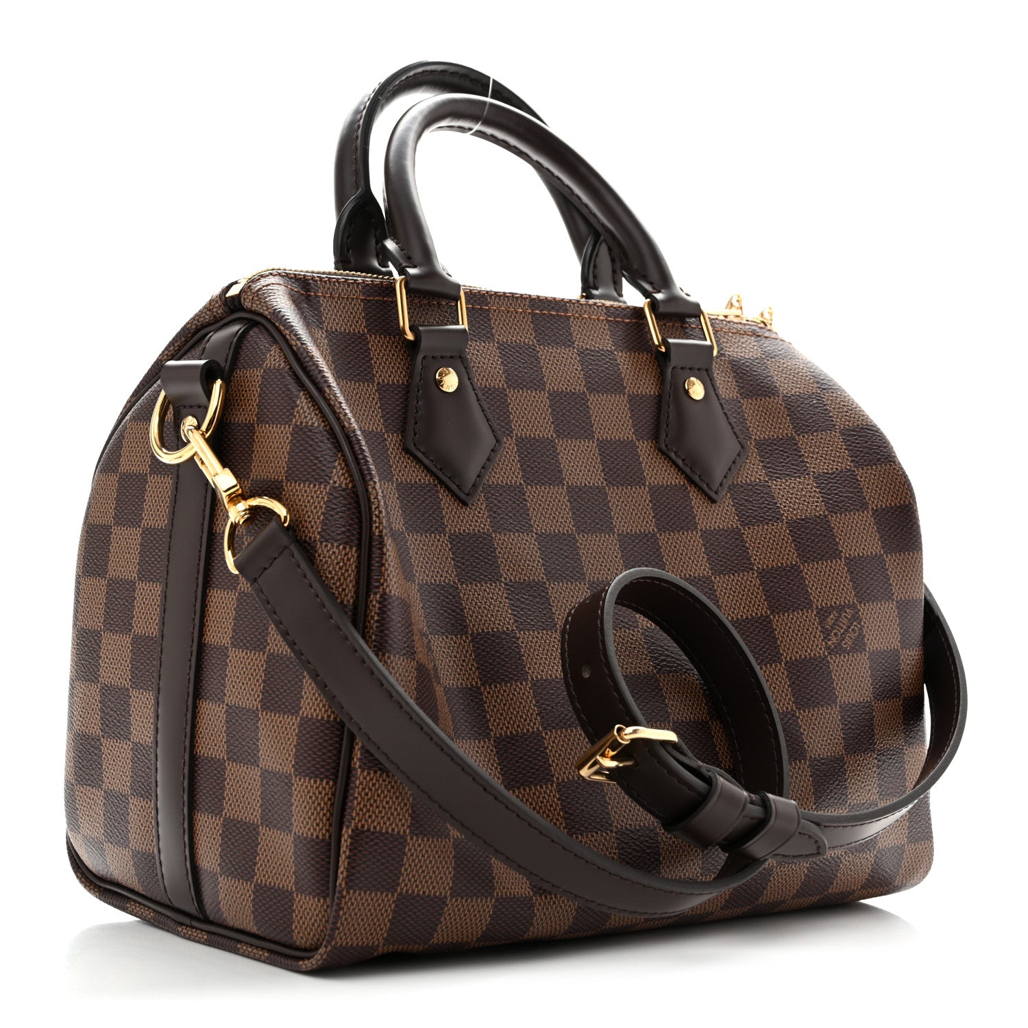 Louis Vuitton Damier Ebene Speedy Bandouliere 25 3 of 13
