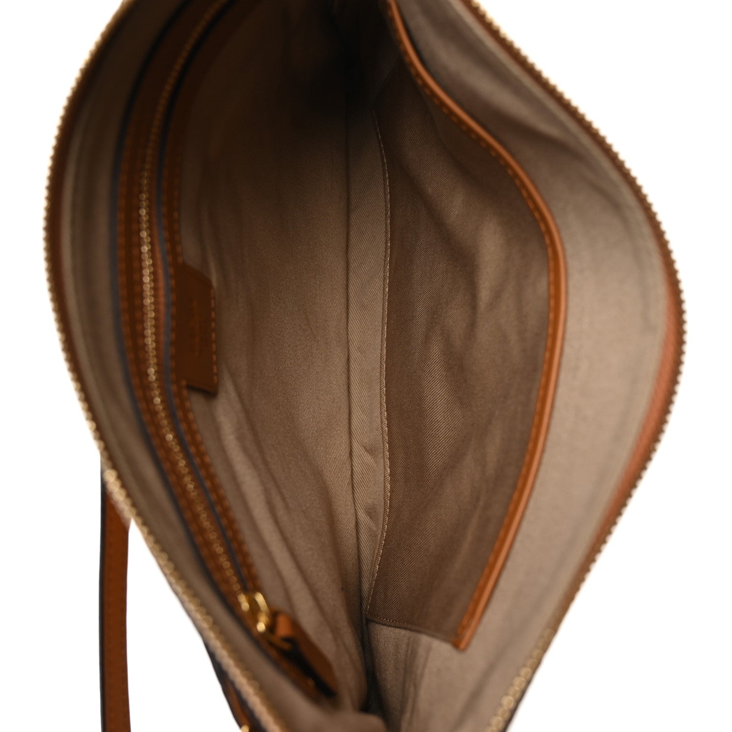 MCM Visetos Original Medium Pouch Cognac 5 of 10