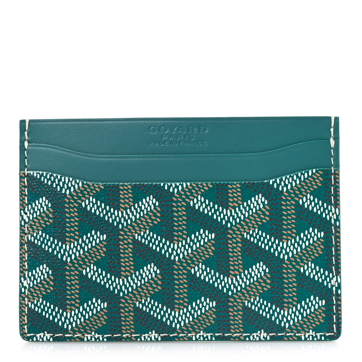 Goyard Goyardine Saint Sulpice Card Holder Green 1 of 7