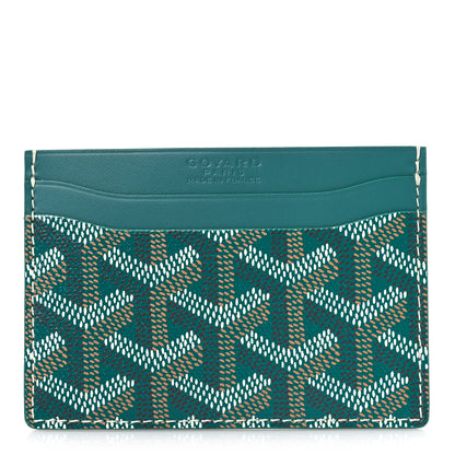 Goyard Goyardine Saint Sulpice Card Holder Green 1 of 7