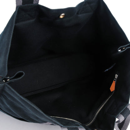 Hermes Canvas Fourre Tout MM Black 5 of 8