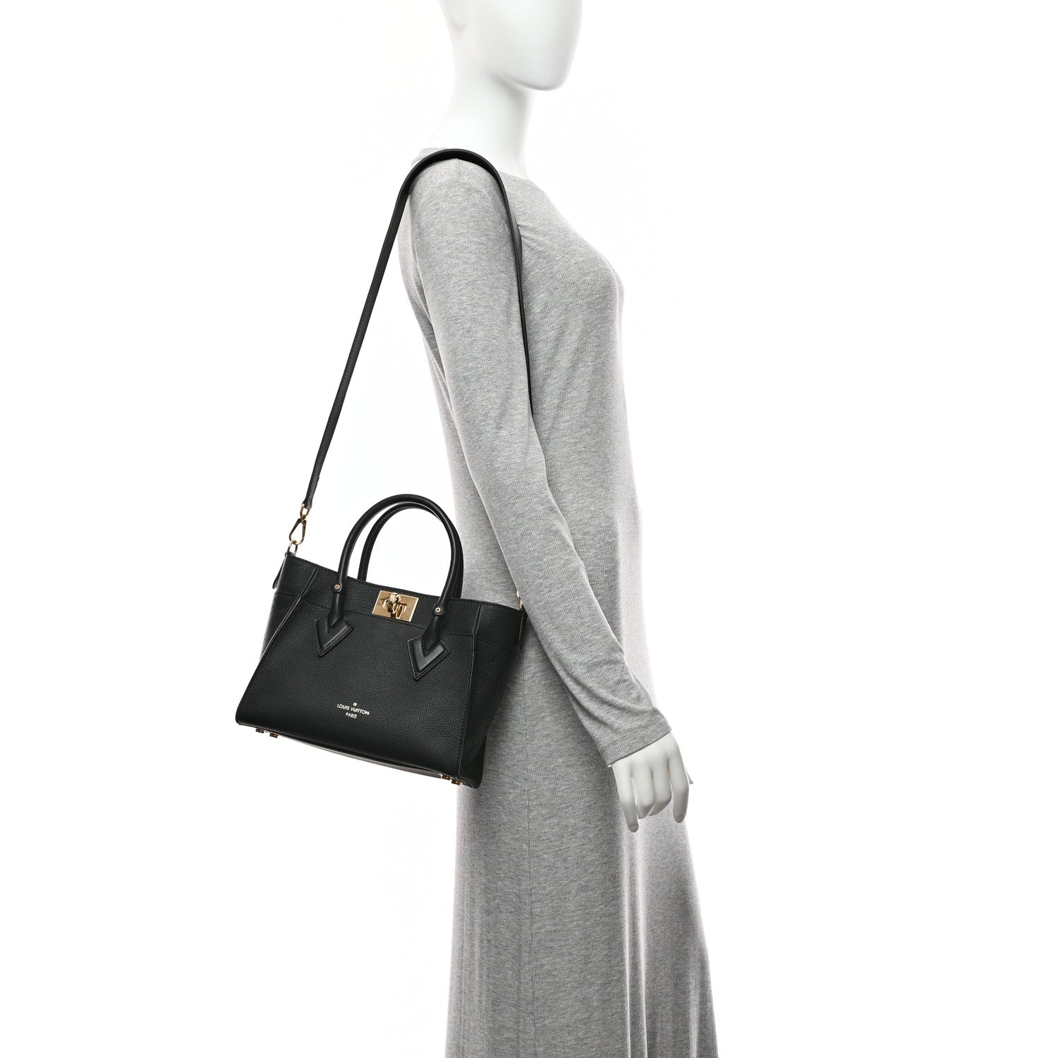 Louis Vuitton Mahina On My Side PM Black 2 of 9