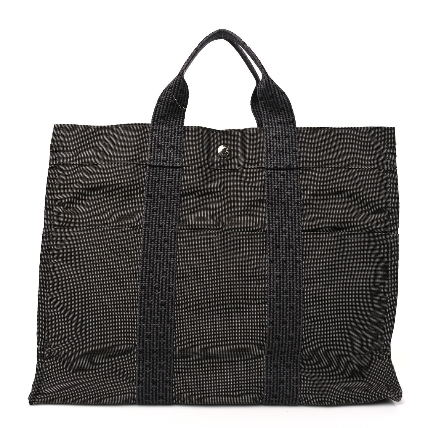 Canvas Herline Tote MM Grey