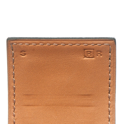 Saint Laurent Grain De Poudre Matelasse Chevron Monogram Card Case Coal 10 of 10