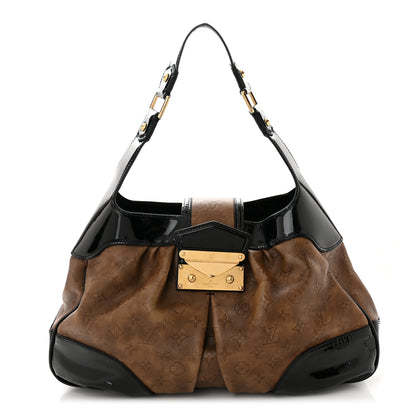 Louis Vuitton Monogram Embossed Polly Hobo Taupe 1 of 13