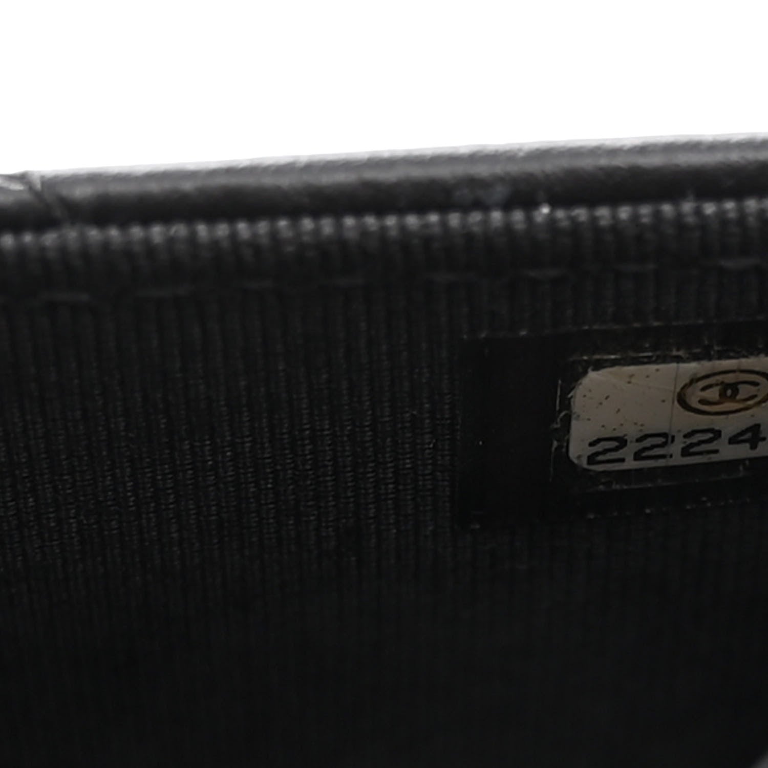 Chanel Aged Calfskin Quilted Reissue Wallet On Chain WOC Black 8 of 11