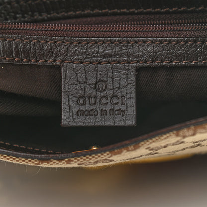 Gucci Monogram Hasler Hobo Dark Brown 6 of 13