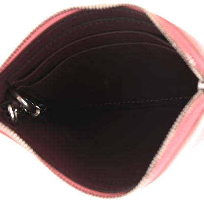 Celine Lambskin Solo Coin Card Case Cloudy 5 of 10