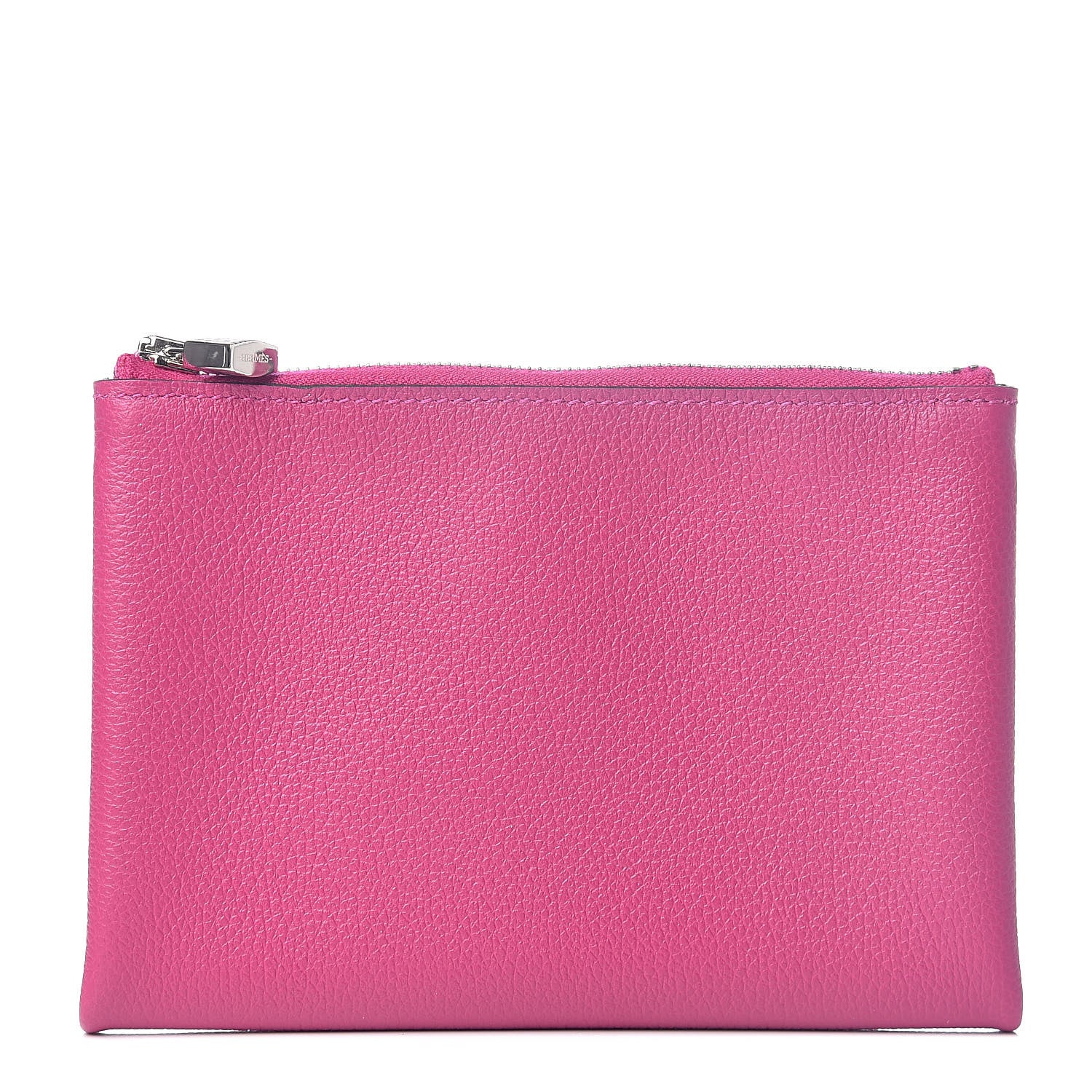 Hermes Evercolor Small Atout Pouch Rose Pourpre Bleu Saphir 1 of 7