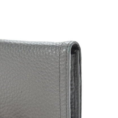Prada Vitello Daino Flap Continental Wallet Marmo 8 of 9