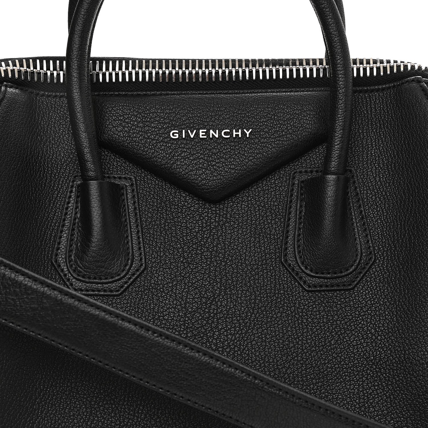 Givenchy Sugar Goatskin Medium Antigona Black 8 of 11