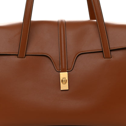 Celine Calfskin Large Soft 16 Bag Tan 7 of 10