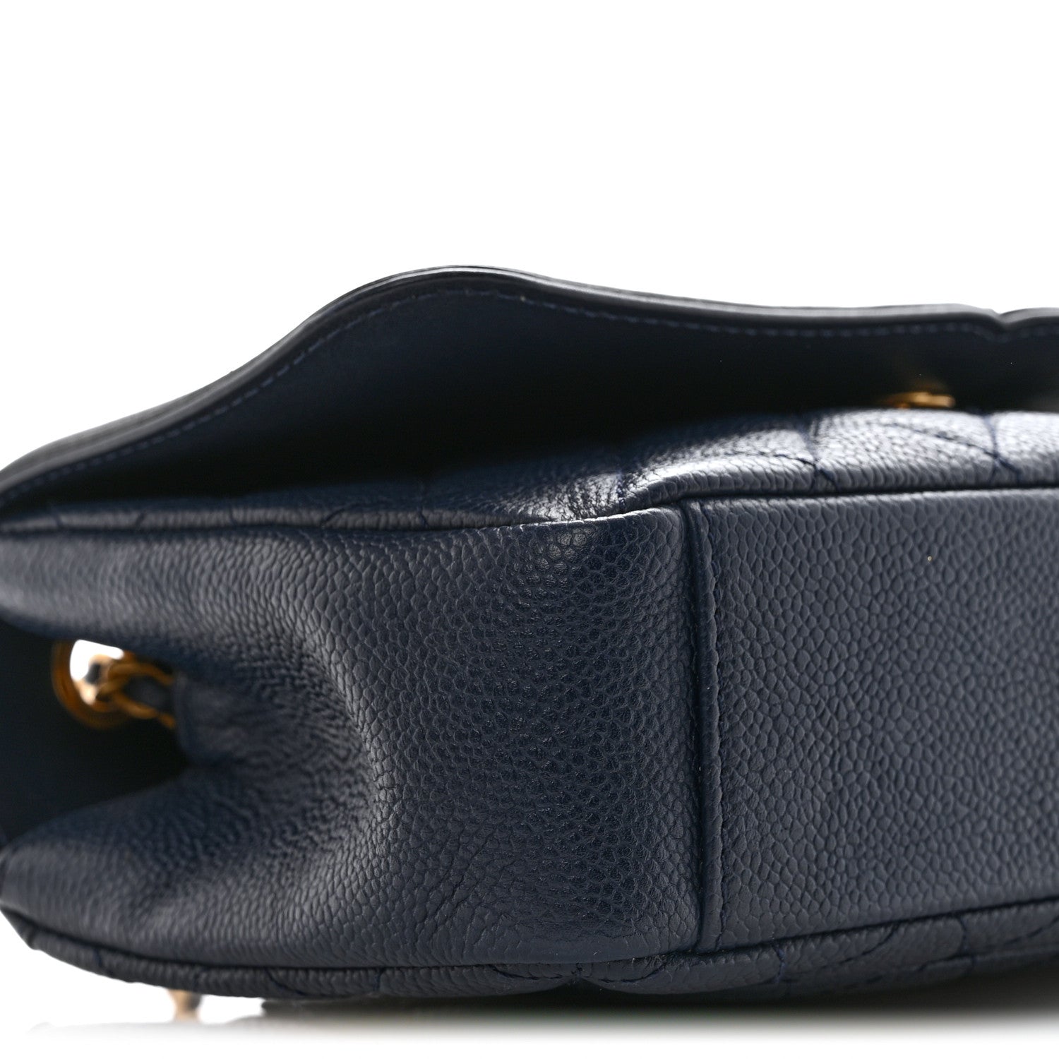 Chanel Caviar Quilted Small CC Filigree Flap Navy 9 of 14