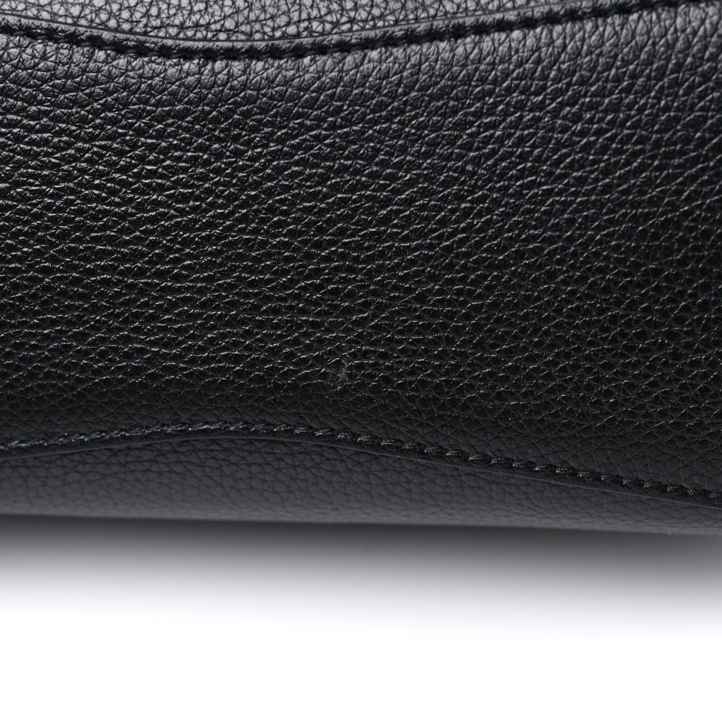 Grained Calfskin Neo Classic Black Hardware Mini City Black