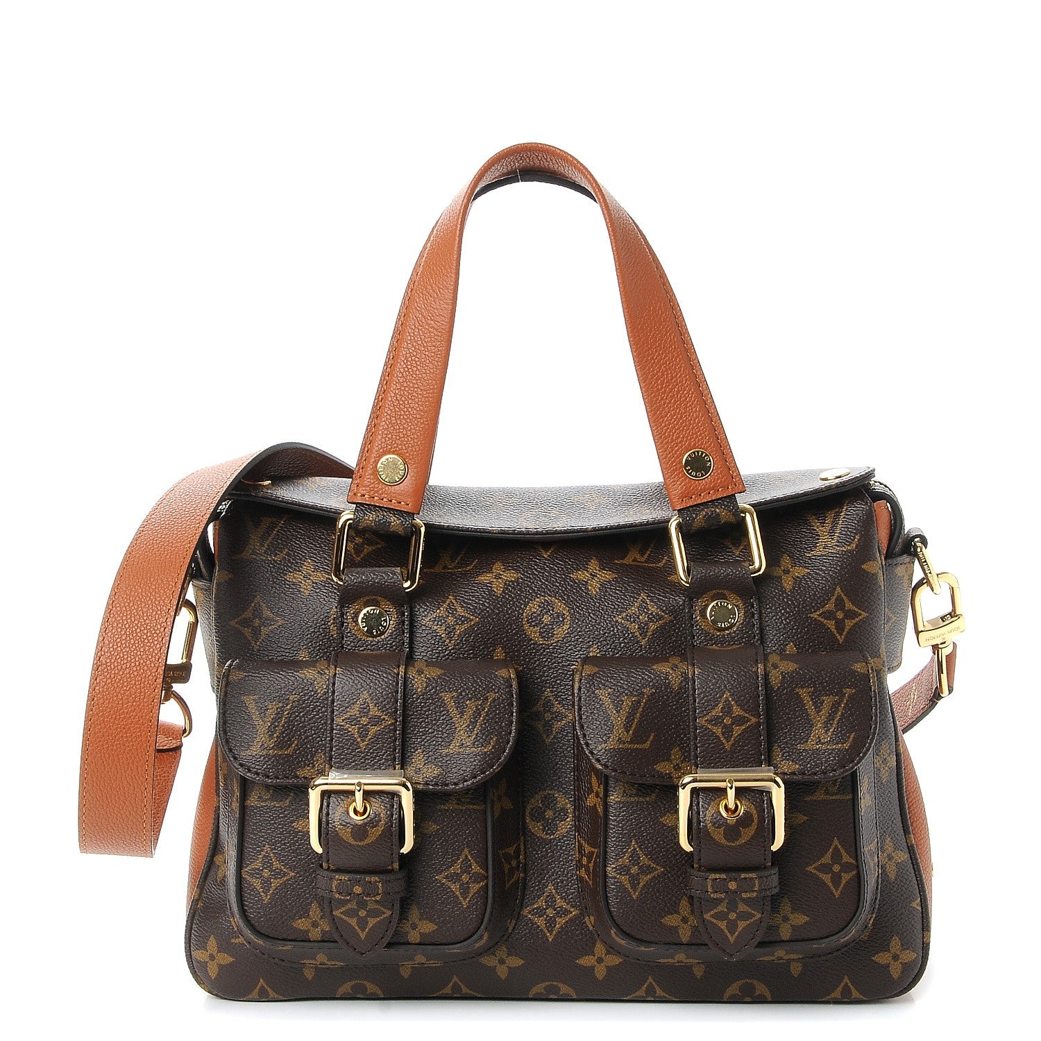 Louis Vuitton Monogram Manhattan NM Caramel 1 of 7