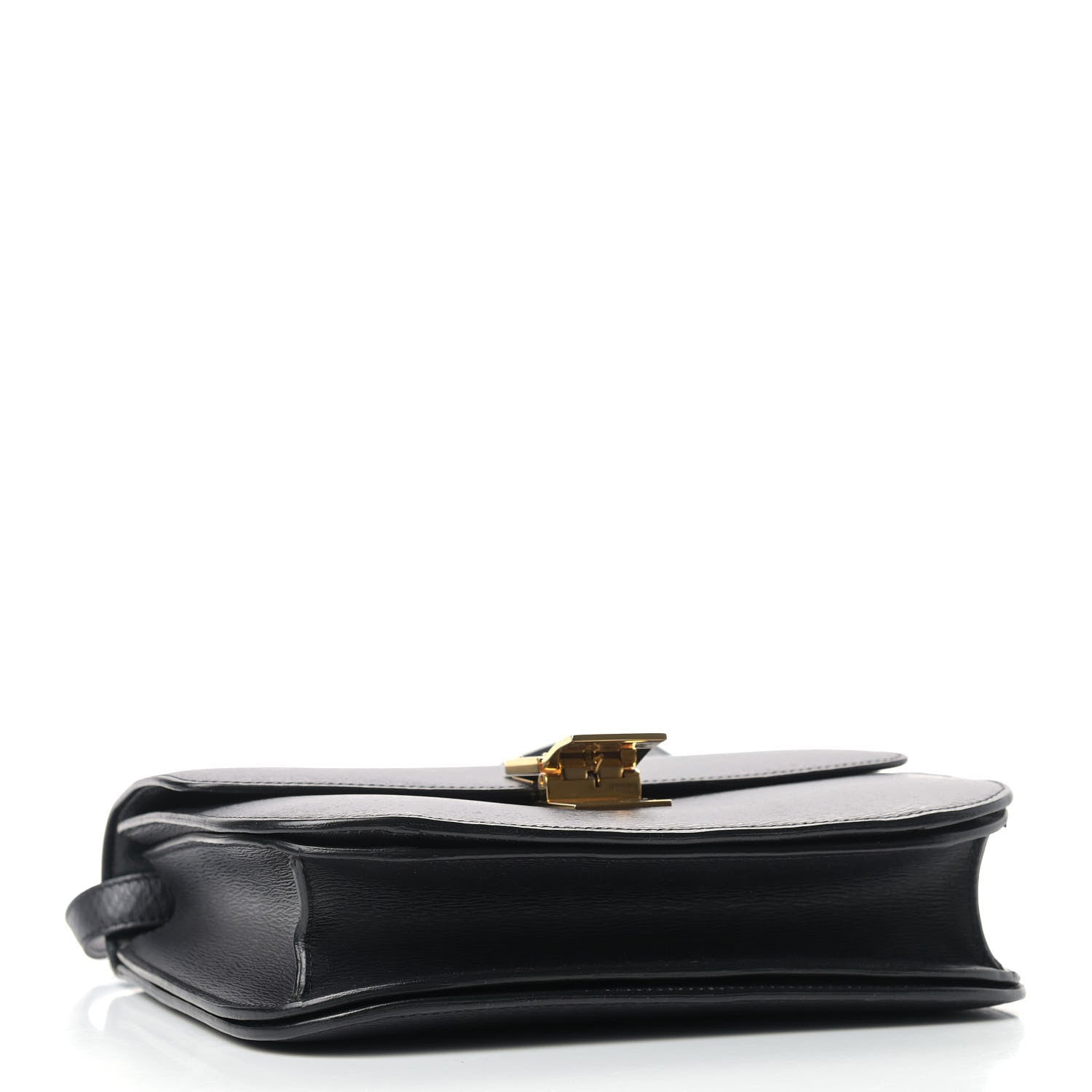 Celine Liege Calfskin Medium Classic Box Flap Bag Black 4 of 9