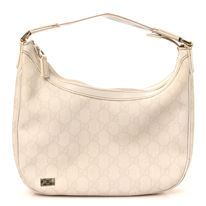 Gucci GG Plus Small Hobo White 1 of 10