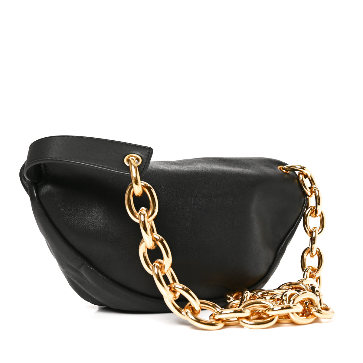 Bottega Veneta Nappa The Belt Chain Pouch Black 3 of 11