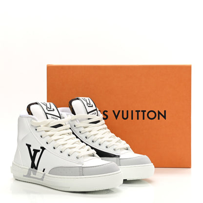 Louis Vuitton Charlie Boot Sneakers 35 White Cacao Brown 11 of 11
