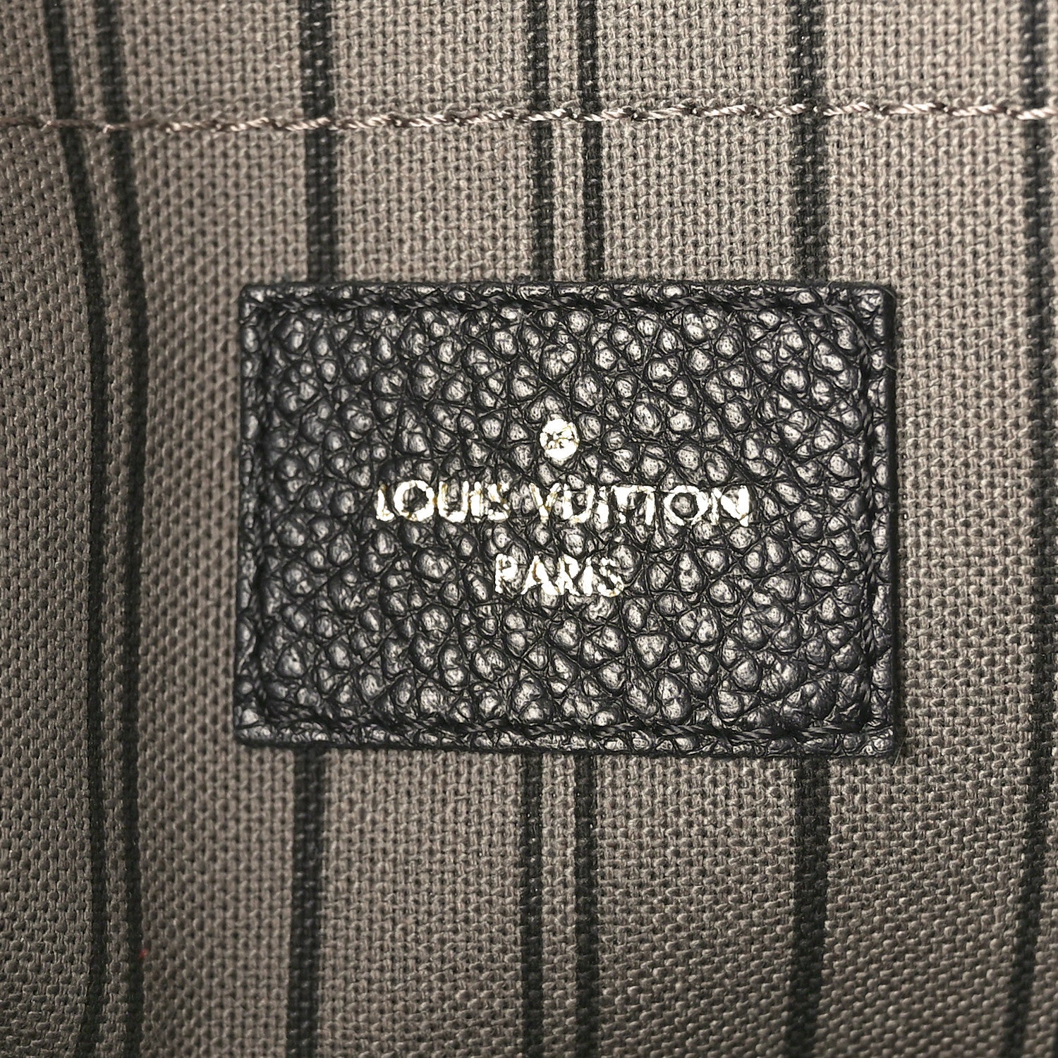 Louis Vuitton Empreinte Montaigne GM Black 6 of 9
