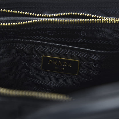 Prada Tessuto Nylon Saffiano Tote Black 8 of 9