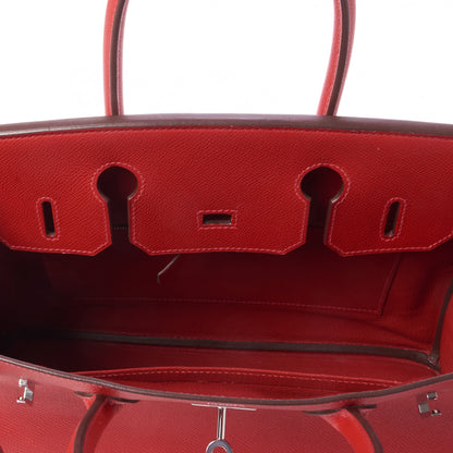 Hermes Epsom Birkin 30 Rouge Casaque 16 of 31